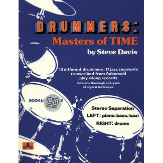 Alfred Publishing Co. Drummers: Masters of Time - by Steve Davis - 24-DM