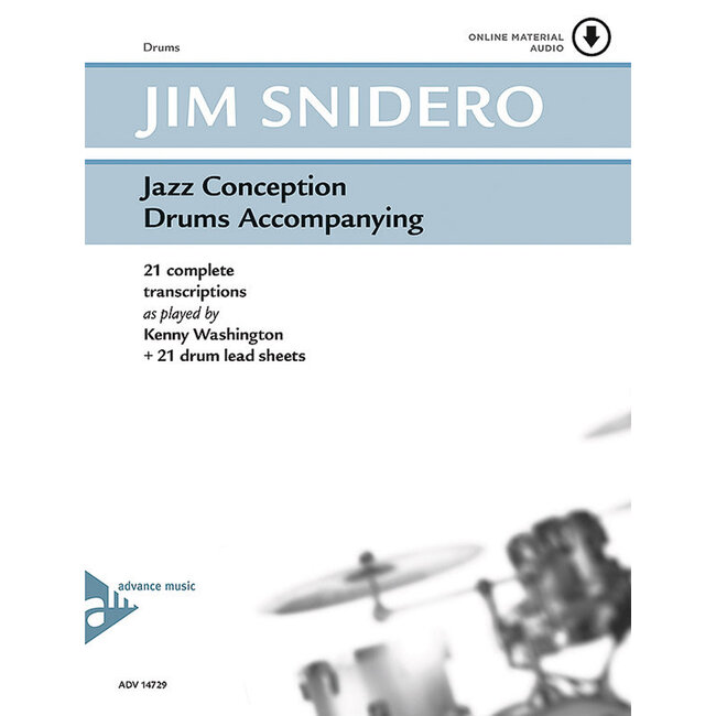Jazz Conception: Drums - by Jim Snidero - 01-ADV14729