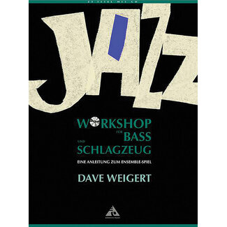 Alfred Publishing Co. Jazz Workshop für Bass und Schlagzeug [Jazz Workshop for Bass and Drums] - by Dave Weigert - 01-ADV14602