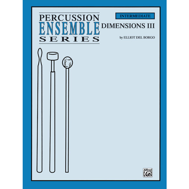 Dimensions III - by Elliot Del Borgo - 00-PERC00068