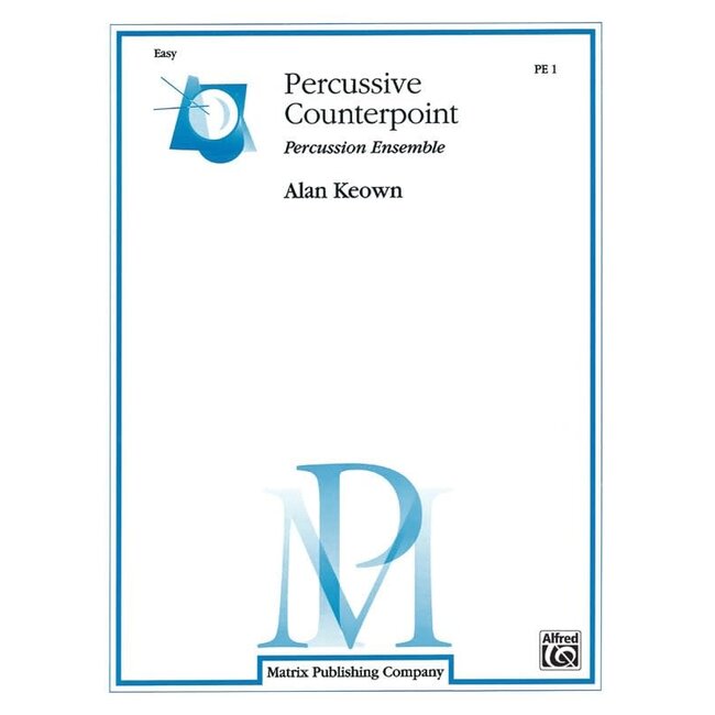Percussive Counterpoint - by Alan Keown - 00-PE1