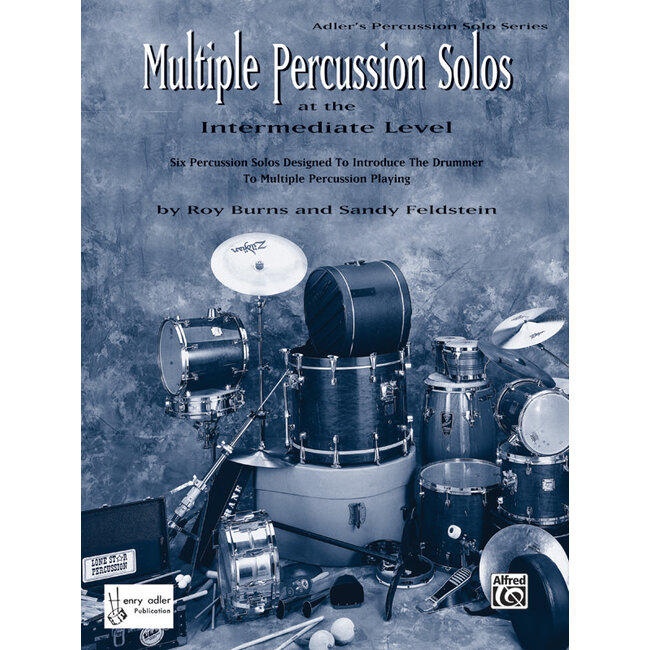 Multiple Percussion Solos - by Roy Burns and Sandy Feldstein - 00-HAB00095