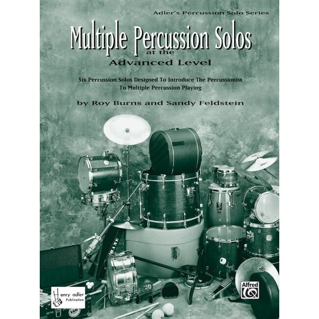 Multiple Percussion Solos - by Roy Burns and Sandy Feldstein - 00-HAB00096