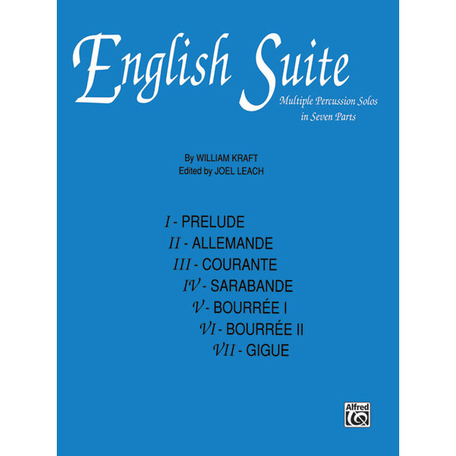 English Suite (7 movements) - by William Kraft / ed. Joel Leach - 00-HAA440012