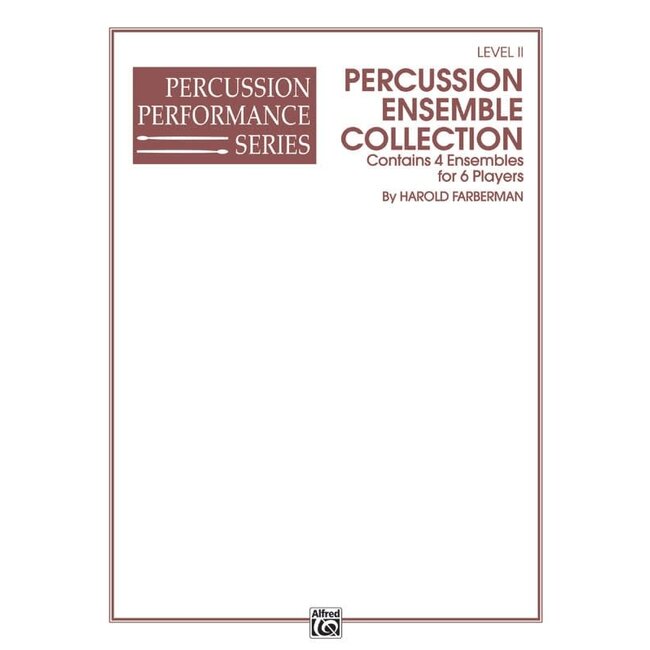 Percussion Ensemble Collection, Level II - by Harold Farberman - 00-EL03855