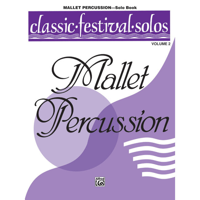 Classic Festival Solos (Mallet Percussion), Volume 2 Solo Book - by Ed. Jack Lamb - 00-EL03897