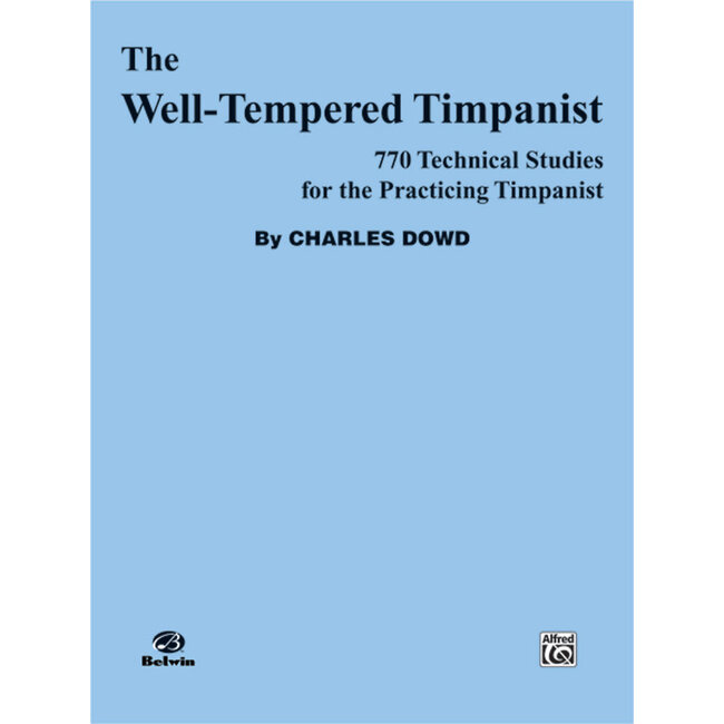 The Well-Tempered Timpanist - by Charles Dowd - 00-EL02808