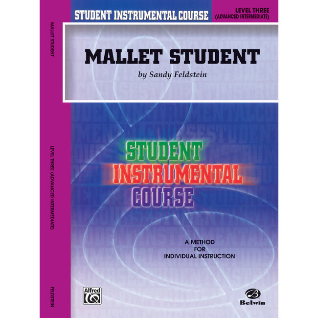 Student Instrumental Course: Mallet Student, Level III - by Sandy Feldstein - 00-BIC00381A