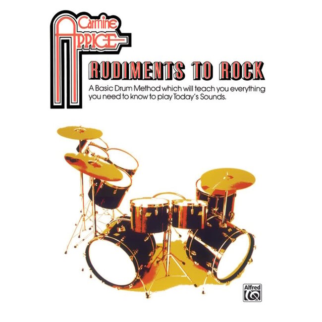 Carmine Appice: Rudiments to Rock - by Carmine Appice - 00-DF0004