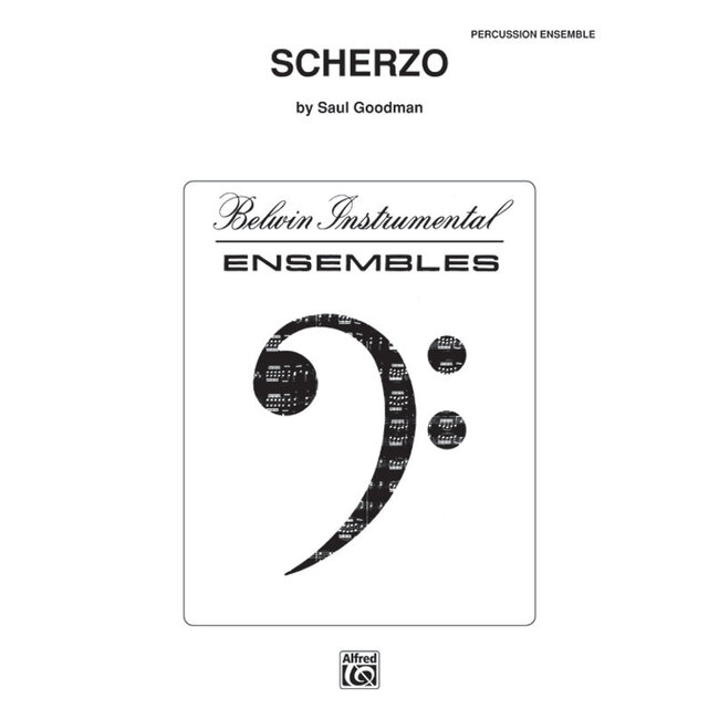 Scherzo for Percussion - by Saul Goodman - 00-88781X
