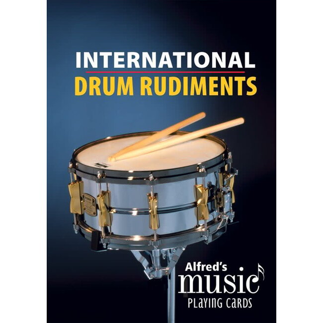 Alfred's Music Playing Cards: International Drum Rudiments - by Dave Black - 00-43967