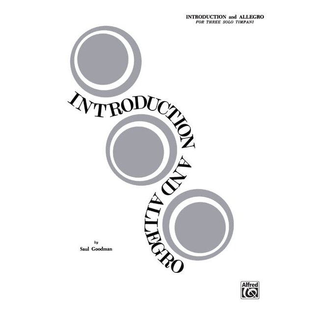 Introduction and Allegro - by Saul Goodman - 00-43036