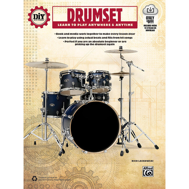 DiY (Do it Yourself) Drumset - by Rich Lackowski - 00-42551