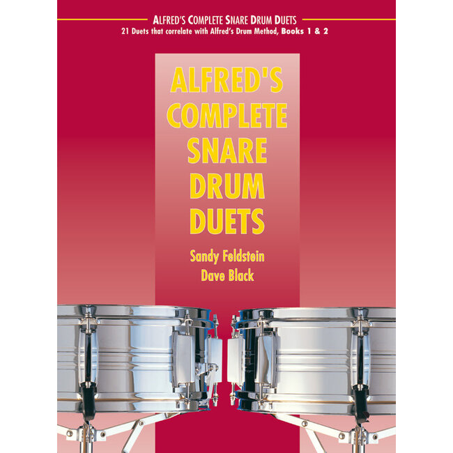 Alfred's Complete Snare Drum Duets - by Sandy Feldstein and Dave Black - 00-39600