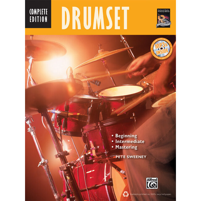 Complete Drumset Method Complete Edition - by Pete Sweeney - 00-36171