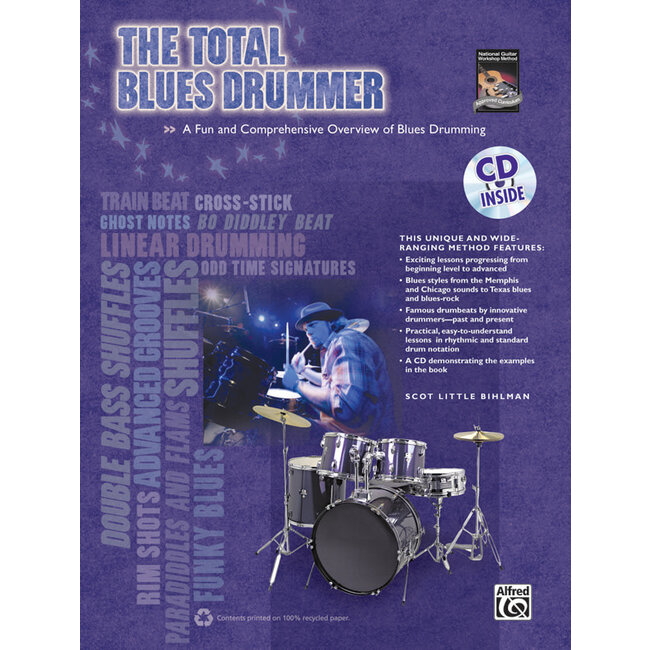 The Total Blues Drummer - by Scott Bihlman - 00-34375