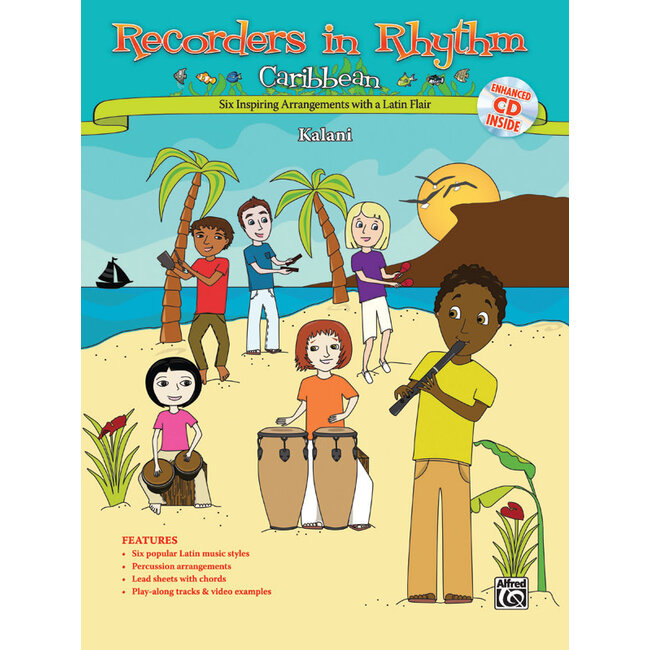 Recorders in Rhythm---Caribbean - by Kalani - 00-33314