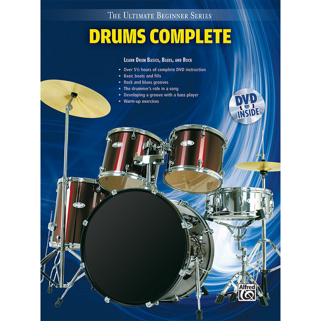 Ultimate Beginner Series: Drums Complete - by Sandy Gennaro, Tom Brechtlein, Mike Finkelstein, and Joe Testa - 00-31454