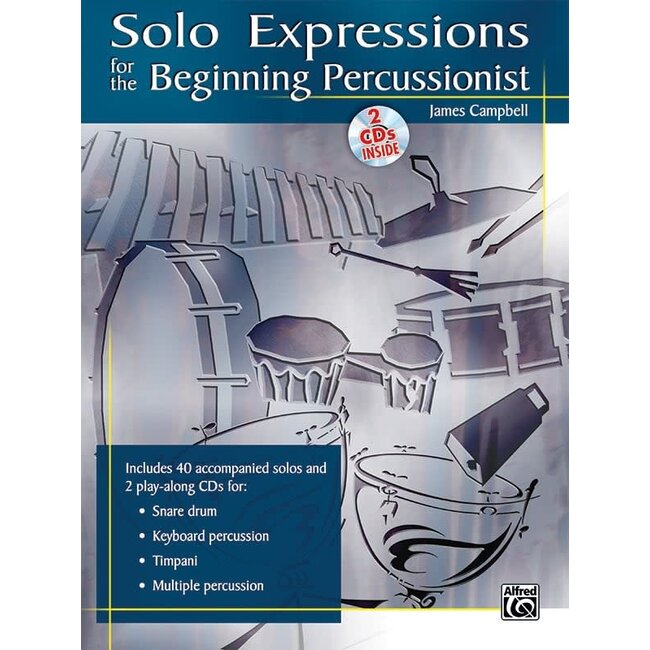 Solo Expressions for the Beginning Percussionist - by James Campbell - 00-27718