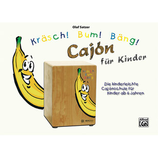 Alfred Publishing Co. Kräsch! Bum! Bäng! Cajón für Kinder - by Olaf Satzer - 00-20233G