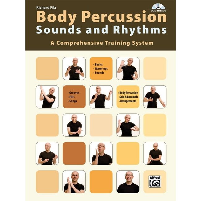 Body Percussion: Sounds and Rhythms - by Richard Filz - 00-20158US