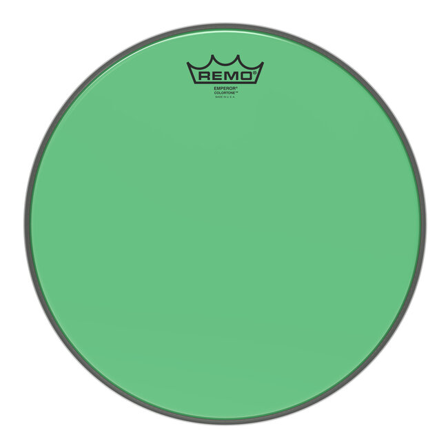 Remo - BE-0313-CT-GN - Batter, Emperor, Colortone, 13" Diameter, Green