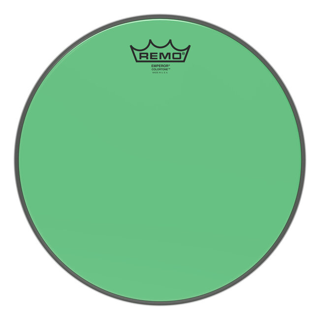 Remo - BE-0312-CT-GN - Batter, Emperor, Colortone, 12" Diameter, Green