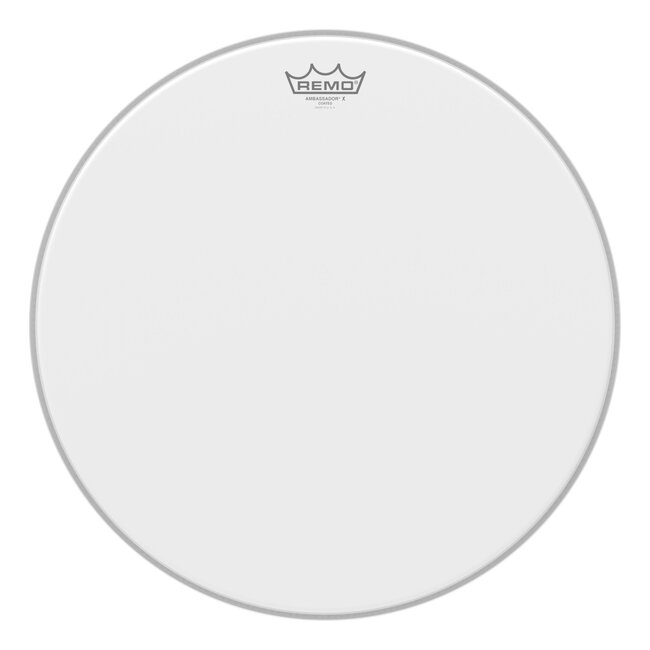 Remo - AX-0118-00- - **Special Order**, Batter, Ambassador X, Coated, 18'' Diameter