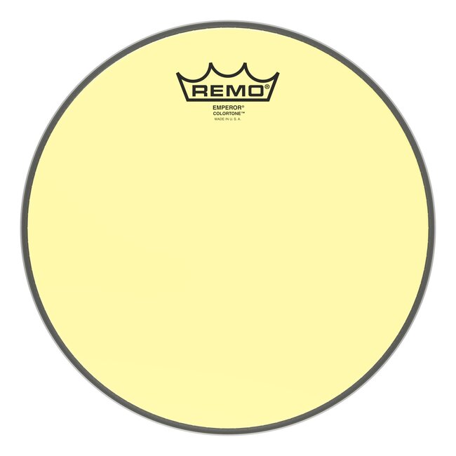 Remo - BE-0310-CT-YE - Batter, Emperor, Colortone, 10" Diameter, Yellow