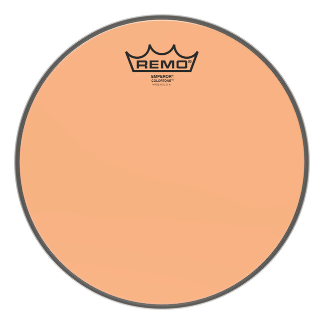 Remo - BE-0310-CT-OG - Batter, Emperor, Colortone, 10" Diameter, Orange