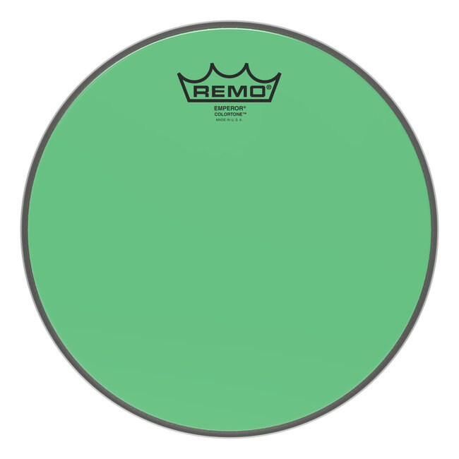 Remo - BE-0310-CT-GN - Batter, Emperor, Colortone, 10" Diameter, Green