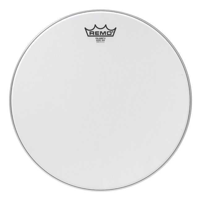 Remo - KL-0213-SA- - Snare Side, Crimped, Falams Ii, Smooth White, 13" Diameter