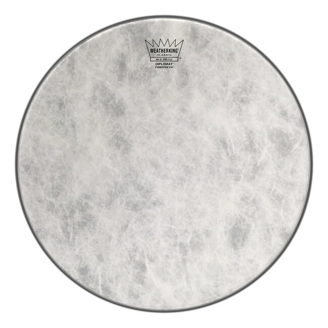 Remo - CL-0514-FD- - Batter, Diplomat, Fiberskyn, Classic, 14" Diameter