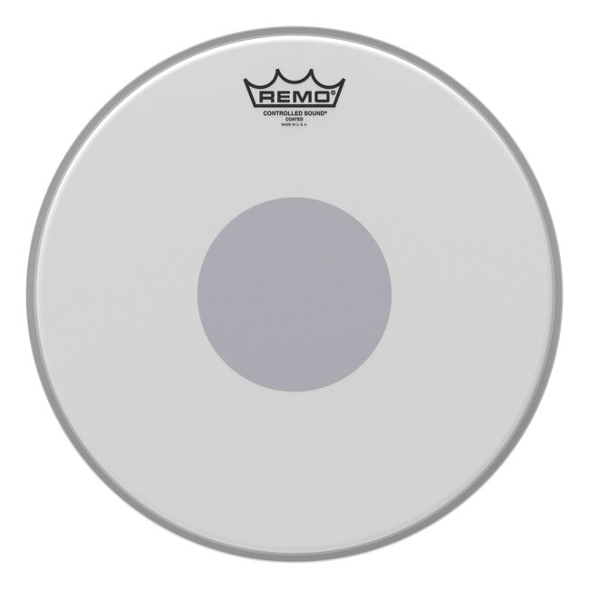 Remo - CS-0113-10- - Batter, Controlled Sound, Coated, 13" Diameter, Black Dot On Bottom