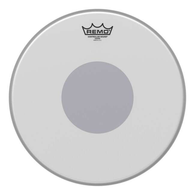 Remo - CS-0114-10- - Batter, Controlled Sound, Coated, 14" Diameter, Black Dot On Bottom