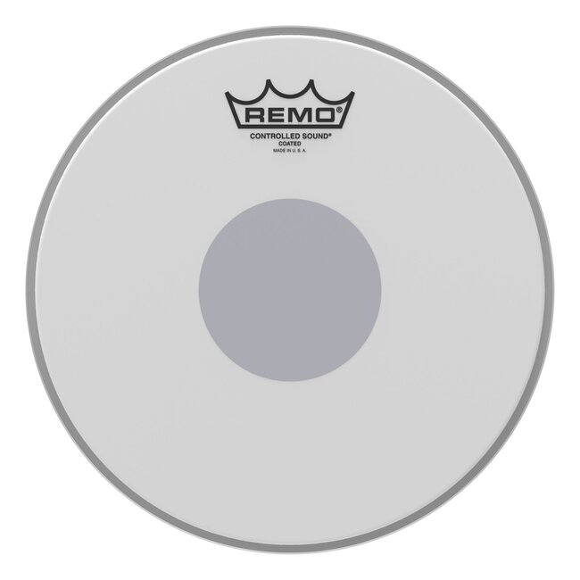 Remo - CS-0110-10- - Batter, Controlled Sound, Coated, 10" Diameter, Black Dot On Bottom