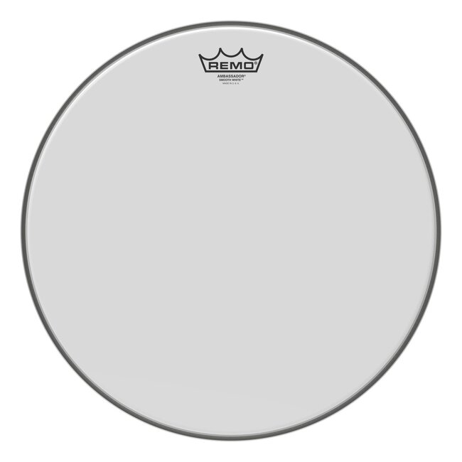 Remo - BA-0216-00- - Batter, Ambassador, Smooth White, 16" Diameter
