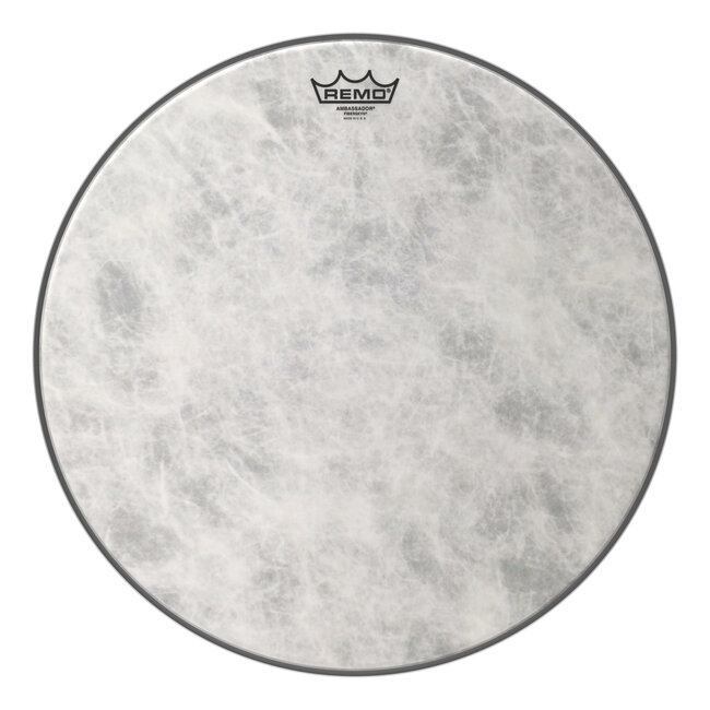 Remo - FA-0518-00- - Batter, Ambassador, Fiberskyn, 18" Diameter