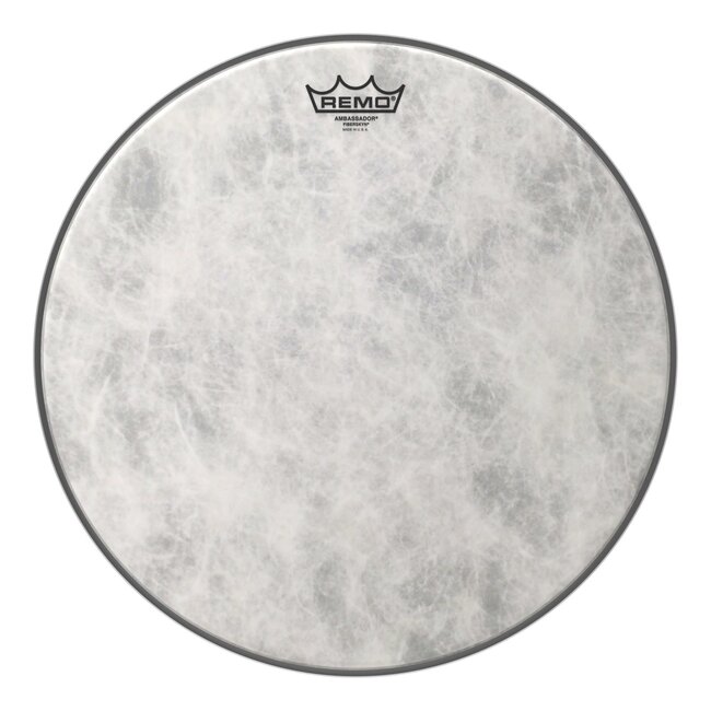 Remo - FA-0516-00- - Batter, Ambassador, Fiberskyn, 16" Diameter