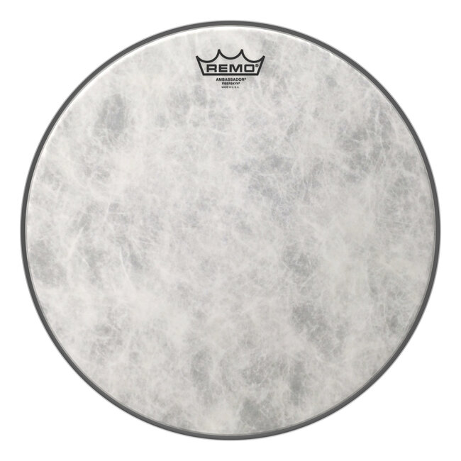 Remo - FA-0515-00- - Batter, Ambassador, Fiberskyn, 15" Diameter