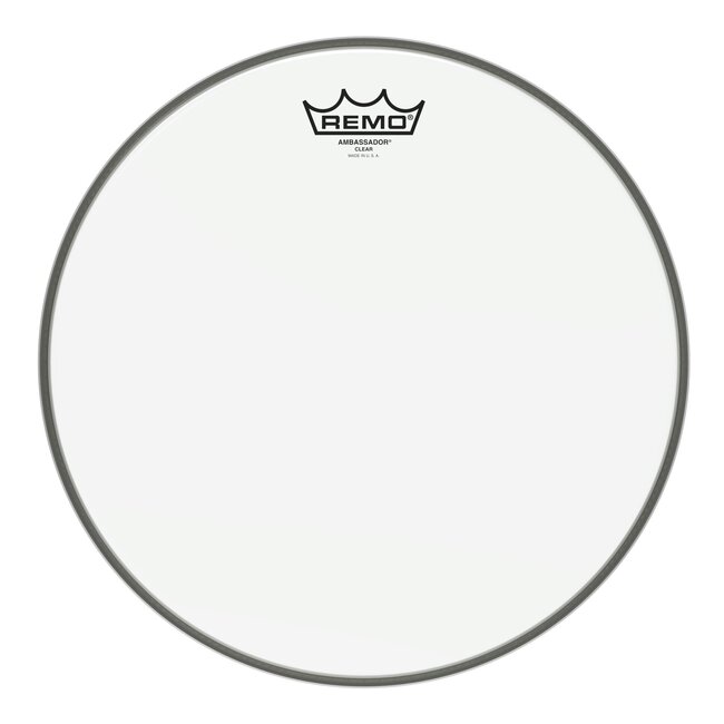 Remo - BA-0313-00- - Batter, Ambassador, Clear, 13" Diameter