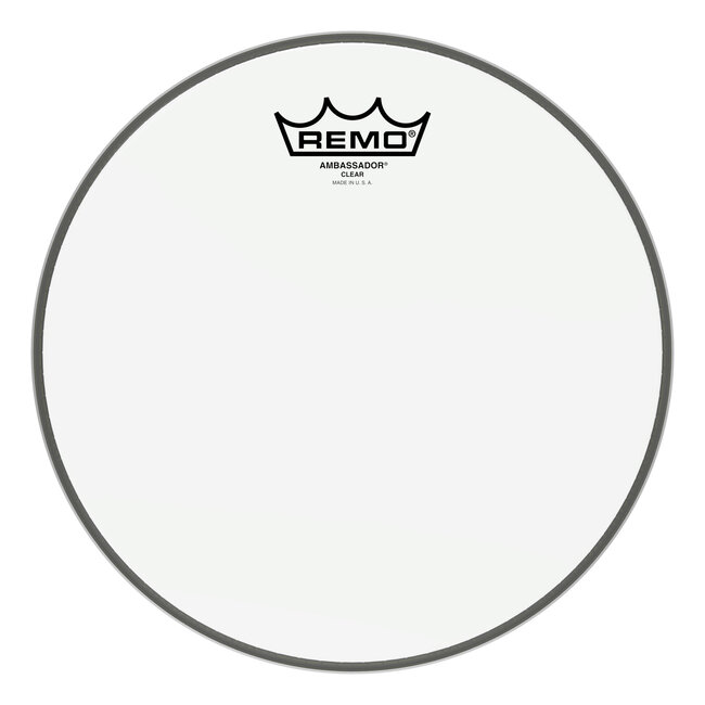Remo - BA-0310-00- - Batter, Ambassador, Clear, 10" Diameter