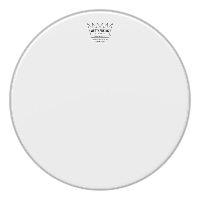 Remo - CL-0113-BA- - Batter, Ambassador, Classic, Coated, 13" Diameter