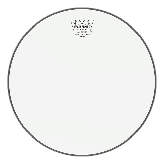Remo - CL-0312-BA- - Batter, Ambassador, Classic, Clear, 12" Diameter