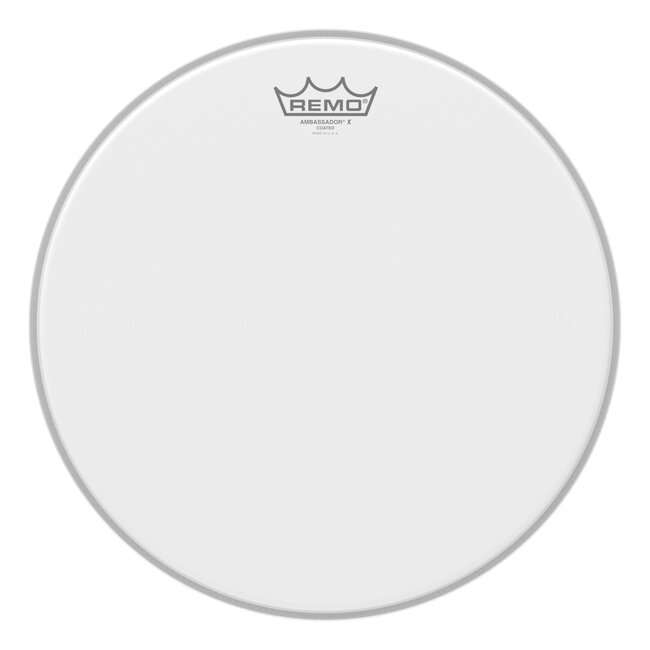 Remo - AX-0114-00- - Batter, Ambassador X, Coated, 14'' Diameter