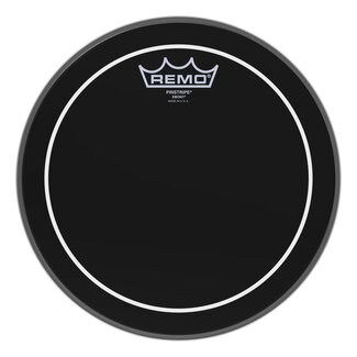 Remo Remo - ES-0610-PS- - Batter, Pinstripe, Ebony, 10" Diameter