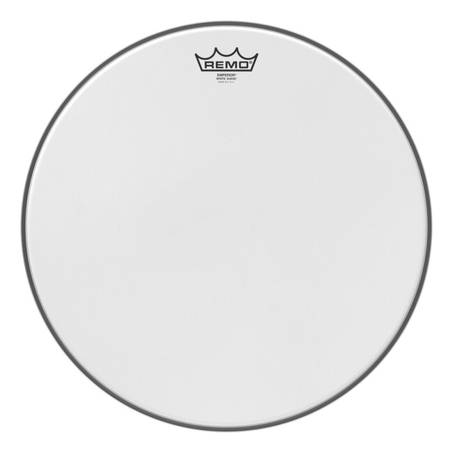 Remo - BE-0816-WS- - Batter, Emperor, White Suede, 16" Diameter