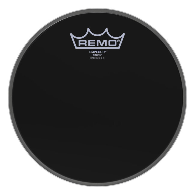 Remo - BE-0008-ES- - Batter, Emperor, Ebony, 8" Diameter