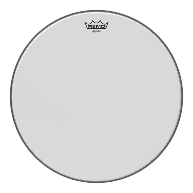 Remo - BE-0218-00- - **Special Order**, Batter, Emperor, Smooth White, 18" Diameter