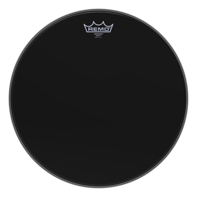 Remo - BE-0015-ES- - **Special Order**, Batter, Emperor, Ebony, 15" Diameter